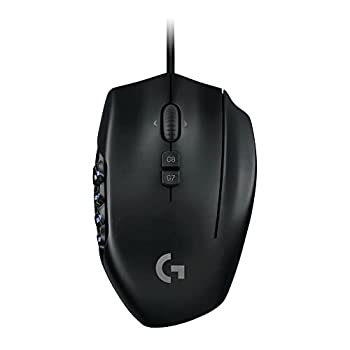 【中古】Logicool G ロジクール G ゲーミングマウス 有線 G600 MMO 力くらべ用 20名取り草 LIGHTSYNC RGB 国内定め事品 【 ファイナル幻想曲XIV とき勧める境界線の外側