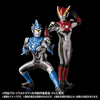 【中古】アルティメットルミナスプレミアム ウルトラマン R/B ウルトラマンロッソ フレイム & ウルトラマンブル アクア 2体セット|ドリエム店