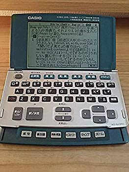【中古】CASIO Ex-word XD-S2100 陰電子字引き (アーバングリーン) 糎3dmju
