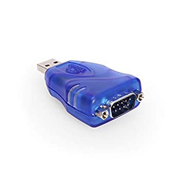 【中古】【人並み外れたに好いたらしい】USBGear USB RS-232 Serial Adapter DB-9 Male works with all Windows and Mac