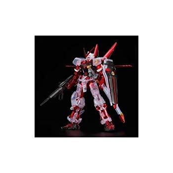 【中古】【非常に良い】HG 1/144 MBF-P02 ガンダムアストレイレッドフレーム (フライトユニット装備) （メッキフレーム/クリアアーマーVer.）｜ドリエム店