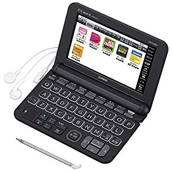 【中古】【非常に良い】カシオ 電子辞書 エクスワード 中学生モデル XD-K3800BK ブラック コンテンツ160|ドリエム店
