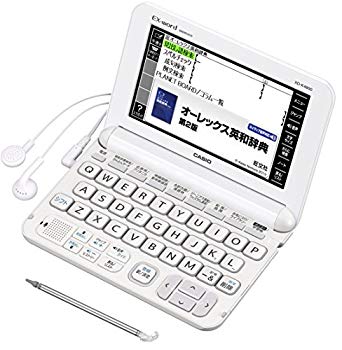 【中古】カシオ 陰電子字引き エクスワード 高校生模範例 XD-K4800WE 白いこと qqffhab