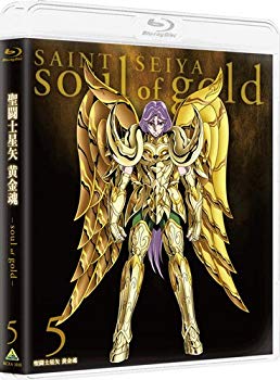 【中古】【非常に良い】聖闘士星矢 黄金魂 -soul of gold- 5 [Blu-ray]｜ドリエム店