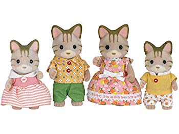 【中古】シルバニアファミリー あやつり人形 シマネコファミリー 9jupf8b
