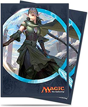 【中古】【非常に良い】MTGデッキプロテクター カラデシュ/V4/生命の力、ニッサ ggw725x