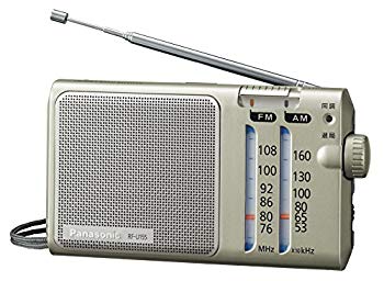 【中古】【人並み外れたに好いたらしい】パナソニック ラジオ受信機 FM/AM/広広としたFM相応う しろがね色 RF-U155-S dwos6rj