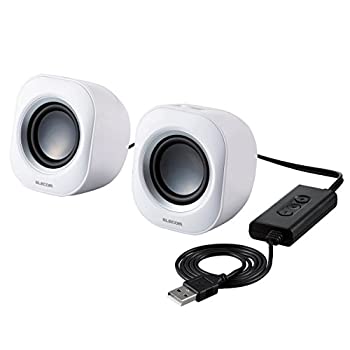 【中古】エレコム パソコン金棒引き パウダーコンパクト 5W USB繋ぎ合わせる 白いこと MS-P08USBWH