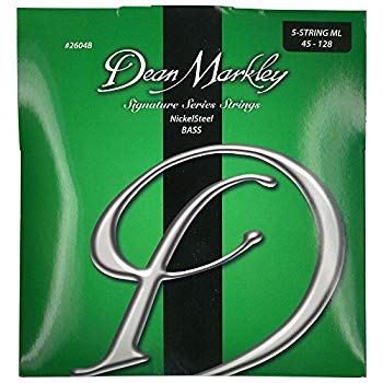【中古】Dean Markley 5弦ベース弦 ニッケル Nickel Steel Bass Signature Series 2604B Medium Light 5 String .045-.128 g6bh9ry
