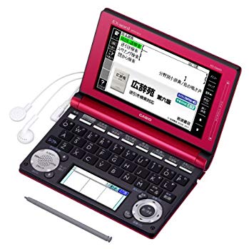 【中古】【非常に良い】カシオ EX-word 電子辞書 生活・総合モデル レッド 110コンテンツ 2000小説 2000クラシック名曲フレーズ収録 ツインカラー液晶 EX-VOICE機能 タ i8my1cf