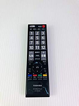 【中古】東芝純然たる部分品 テレビ受像機用遠隔操作 CT-90320AH