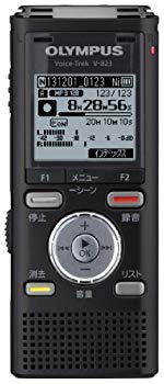 【中古】OLYMPUS ICレコーダー VoiceTrek 8GB リニアPCM対応 MicroSD対応 BLK ブラック V-823 9jupf8b