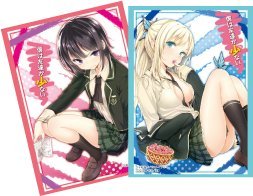 【中古】【非常に良い】MF文庫J 夏の学園祭　ブシロード スリーブコレクションエクストラ　僕は友達が少ない 『三日月 夜空』&『柏崎 星奈』セット w17b8b5画像