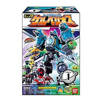 【中古】ミニプラ キュータマ合体シリーズ05 ケルベリオス 12個入 食玩・清涼菓子 (宇宙戦隊キュウレンジャー) dwos6rj
