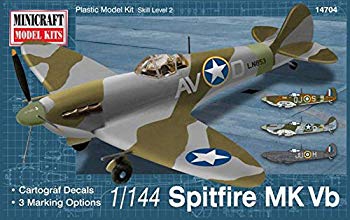 【中古】【非常に良い】プラッツ 1/144 第二次世界大戦 スピットファイア Mk.Vb プラモデル MC14704 9jupf8b