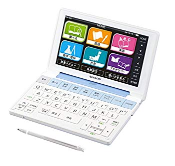 【中古】【非常に良い】シャープ 電子辞書 ブルー PW-SH2-A qqffhab
