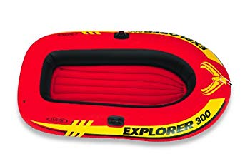 【中古】INTEX(インテックス) ボート エクスプローラー 300 SET 211&times;117&times;41cm 58332 オール・ポンプ付属 [日本正規品]｜ドリエム店