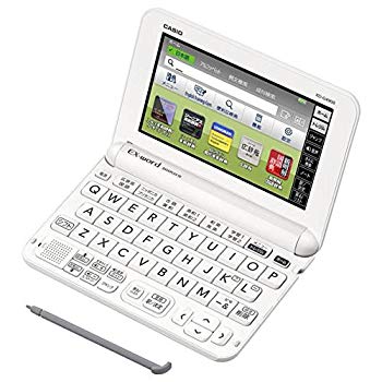 【中古】カシオ 陰電子字引き エクスワード【高校生・上役模範例】（白いこと） XD-G4900-WE dwos6rj