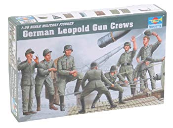 【中古】トランペッター 1/35 レオポルド列車砲 ガンクルー 8体セット プラモデル wgteh8f