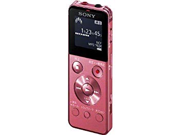 【中古】【人並み外れたに好いたらしい】SONY ステレオ集積回路リコーダー FMラジオ受信機付 4GB サクラ色 ICD-UX543F/P rdzdsi3