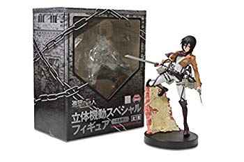 【中古】【非常に良い】進撃の巨人 立体機動スペシャルフィギュア ~ミカサ~ ヒロイン Mikasa Attack on Titan アニメ プライズ フリュー|ドリエム店