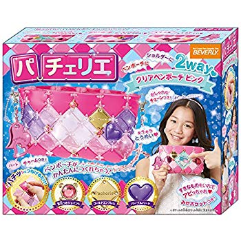 【中古】【非常に良い】パチェリエ クリアペンポーチ ピンク mxn26g8