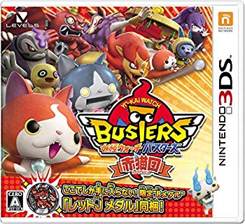 【中古】【非常に良い】妖怪ウォッチバスターズ 赤猫団 (【特典】・レッドJメダル(Bメダル)・赤猫団オリジナルステッカー 同梱) - 3DS|ドリエム店