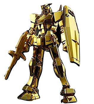【中古】【非常に良い】HG ガンダムベース限定景品 RX-78-2 ガンダム [ゴールドコーティング]｜ドリエム店