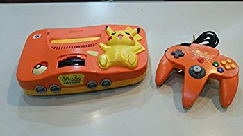 【中古】【非常に良い】ピカチュウNINTENDO64 オレンジ&イエロー【メーカー生産終了】｜ドリエム店