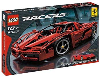 【中古】レゴ (LEGO) レーサー エンツオ・フェラーリ 1/10 8653 o7r6kf1