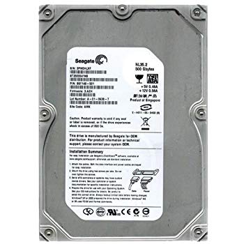 【中古】【非常に良い】Seagate NL35.2 3.5インチ内蔵型HDD 500GB/S-ATA ST3500641NS o7r6kf1