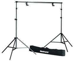 【中古】Manfrotto ライトスタンド 背景紙サポートシステム 黒 Jタイプ 1314JB g6bh9ry