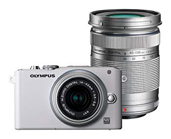 【中古】【非常に良い】OLYMPUS ミラーレス一眼 PEN Lite E-PL3 ダブルズームキット ホワイト E-PL3 DZKIT WHT g6bh9ry