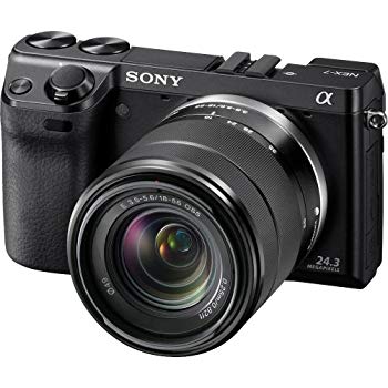 【中古】ソニー SONY ミラーレス一眼 α NEX-7 ズームレンズキット E18-55mm F3.5-5.6 OSS付属 専用ブラックモデル NEX-7K g6bh9ry