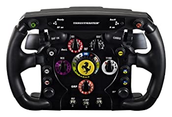 【中古】【人並み外れたに好いたらしい】Thrustmaster ジョイスティック Ferrari F1 Wheel Add-On(パソコン / なおなお書き3 / Xbox One / なおなお書き4) ステアリング車輪 力くらべ制御装置 KB343 4160571