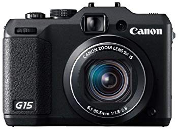 【中古】Canon デジタル写真機 PowerShot G15 約1210万絵素 光学5倍望遠レンズ PSG15 i8my1cf