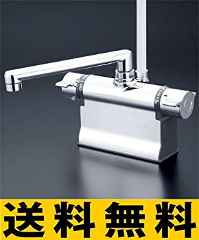 【中古】KVK デッキ形サーモスタット式混合水栓 寒冷地用 KM3011ZT rdzdsi3