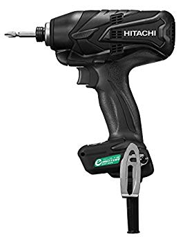 【中古】【非常に良い】HiKOKI(ハイコーキ) 旧日立工機 インパクトドライバー AC100V 最大トルク165N・m ブラック 10mコード付、ケース付WH12VE(SCB) 9jupf8b