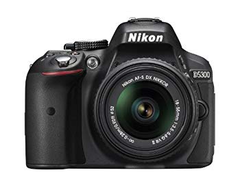 【中古】Nikon デジタル一眼レフカメラ D5300 18-55mm VR II レンズキット ブラック 2400万画素 3.2型液晶 D5300LK18-55VR2BK 9jupf8b