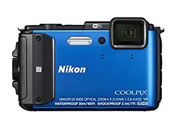【中古】Nikon デジタル写真機 COOLPIX AW130 青み qqffhab