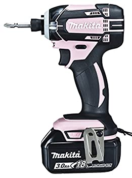 【中古】【人並み外れたに好いたらしい】マキタ(Makita) 申し受ける式インパクトドライバ 18V 3.0Ah さくら色 TD149DRFXP