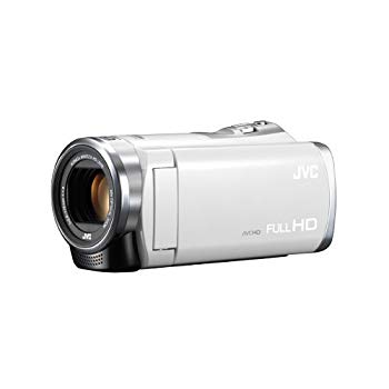 【中古】【人並み外れたに好いたらしい】JVCKENWOOD JVC テレビカメラ EVERIO 内蔵記憶装置8GB 白いこと GZ-E333-W 2zzhgl6