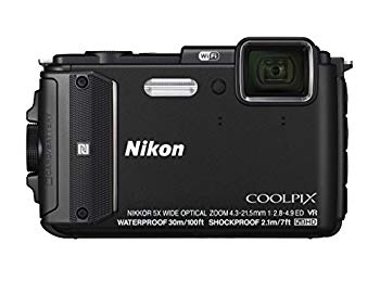 【中古】【人並み外れたに好いたらしい】Nikon デジタル写真機 COOLPIX AW130 黒いこと BK dwos6rj