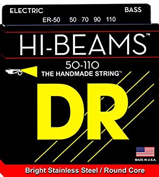【中古】【非常に良い】DR ベース弦 HI-BEAM ステンレス .050-.110 ER-50|ドリエム店
