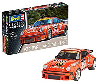 【中古】ドイツレベル 1/24 ポルシェ934RSR イェーガーマイスター プラモデル 07031 ggw725x