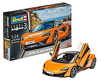 【中古】【非常に良い】ドイツレベル 1/24 マクラーレン 570S プラモデル 07051|ドリエム店
