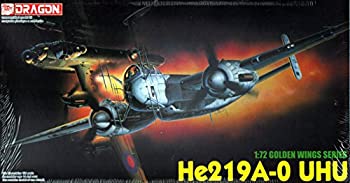 【中古】【非常に良い】ドラゴン 1/72 ハインケル He219A-0 ウーフー プラモデル