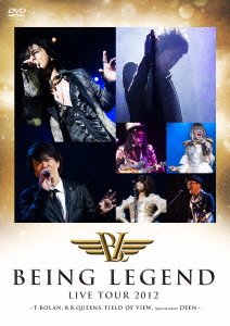 【中古】LIVE DVD&ldquo;BEING LEGEND"Live Tour 2012 -T-BOLANB.B.QUEENSFIELD OF VIEW Special Guest DEEN-｜ドリエム店