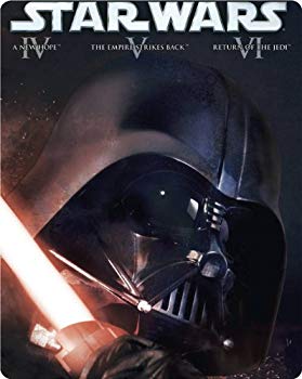 【中古】スター・ウォーズ オリジナル・トリロジー ブルーレイ スチール・ブック仕様(3枚組) [Blu-ray]｜ドリエム店