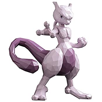 【中古】POLYGO ポケットモンスター ミュウツー ノンスケール ABS製 塗装済み可動フィギュア